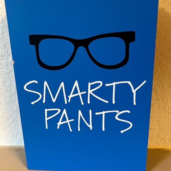 “Smarty Pants” 6x8 cute mini canvas - Picture 2 of 9